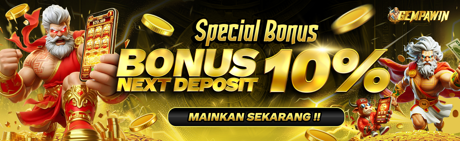 Bonus Next Deposit 10%
