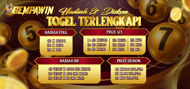 Hadiah & Diskon Togel